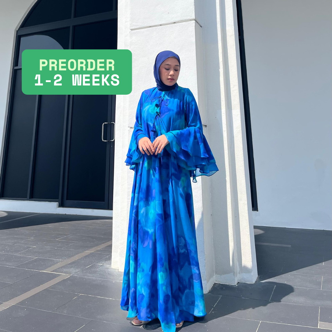 Taalia Chiffon Abaya