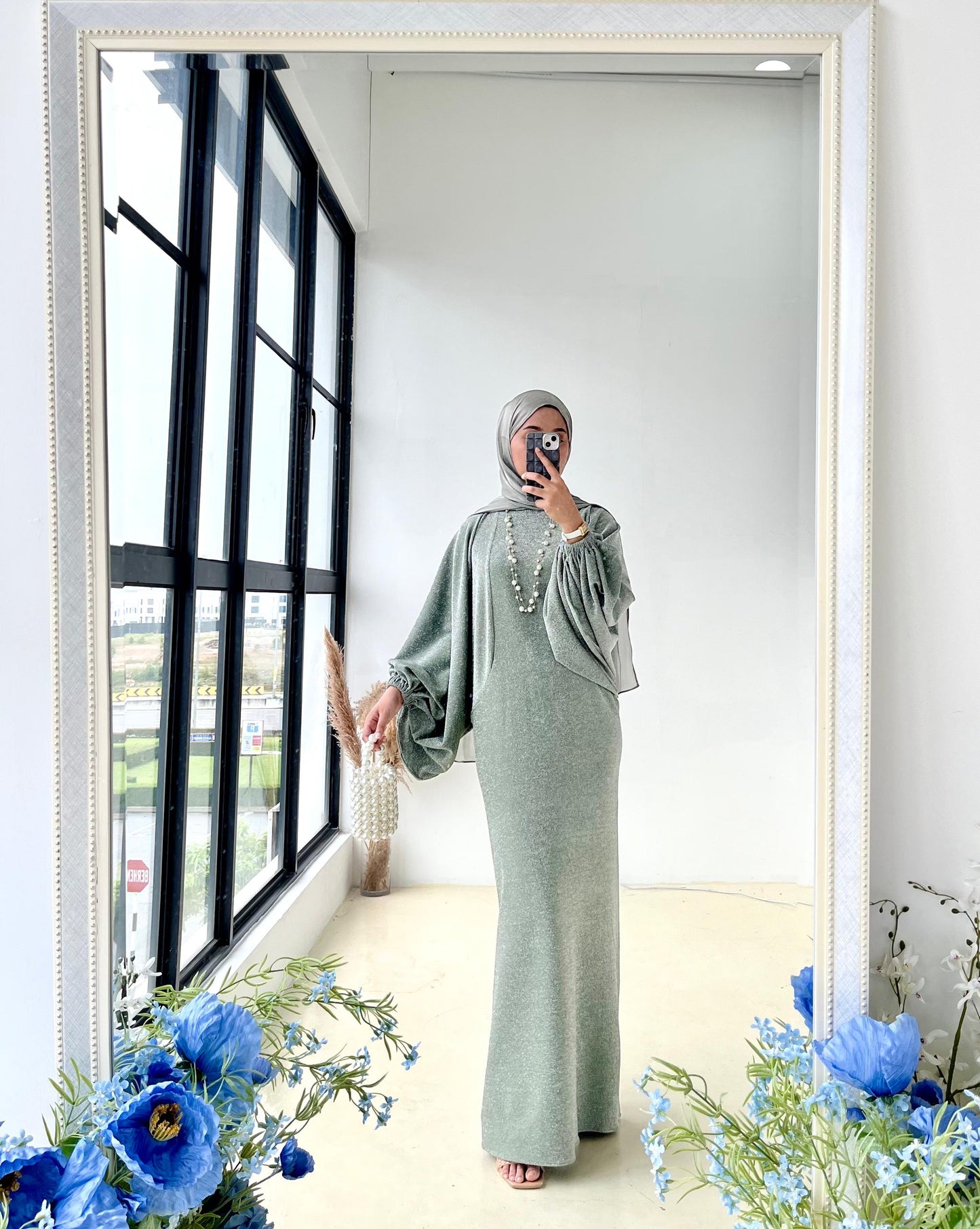 Amanda Sparkle Dress - NO SHAWL