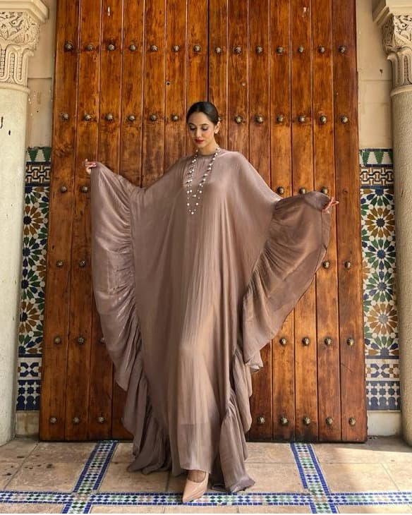 Maya Caftan in Mocha